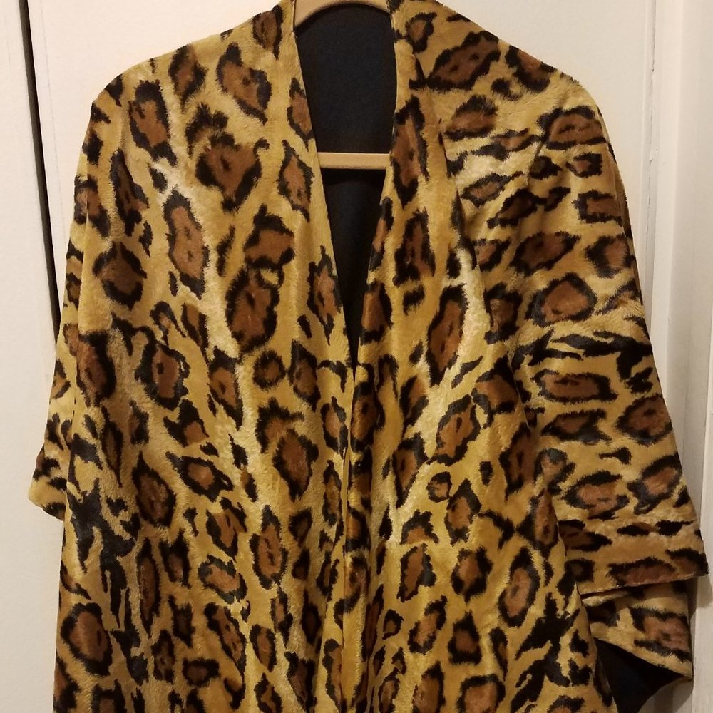 Reversible Wrap - Print & Black